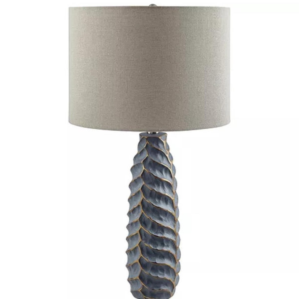 Surya Ossining Table Lamp, Gray