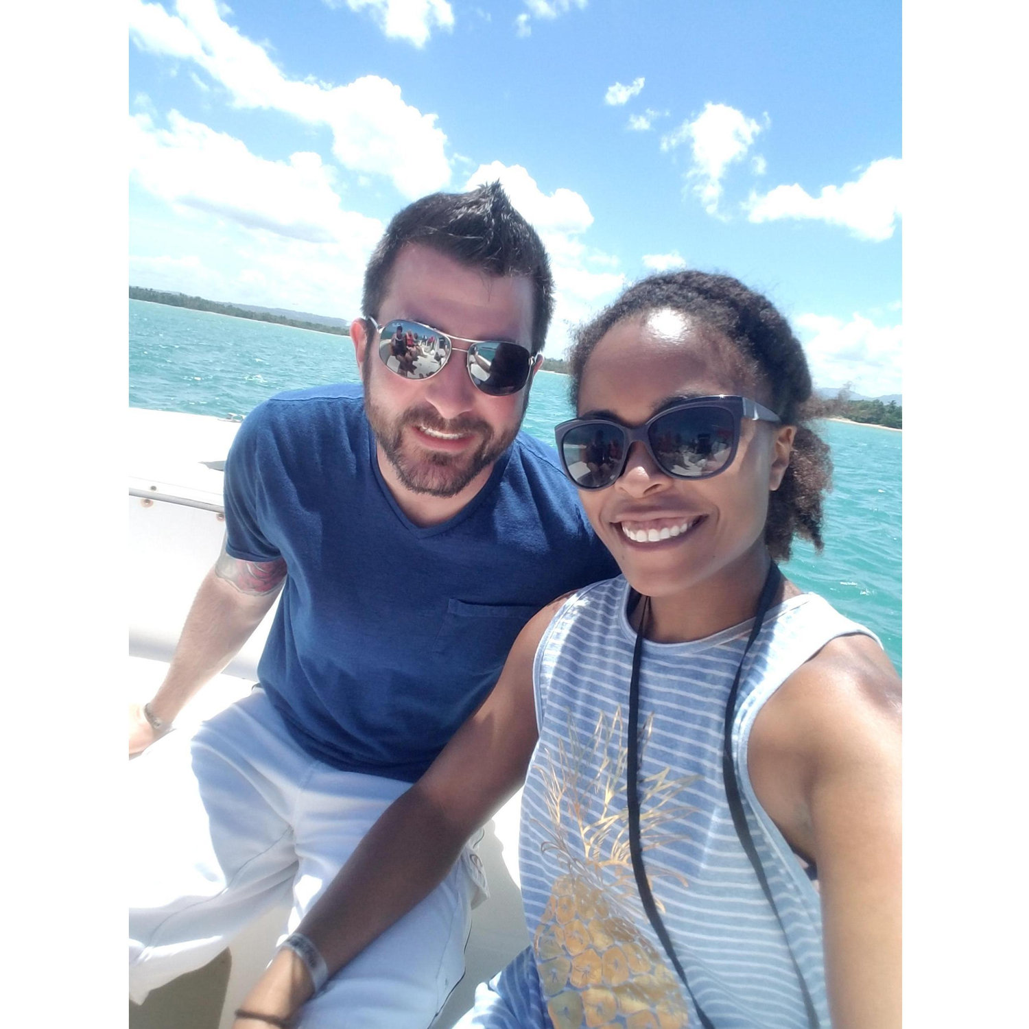Matt and I getting ready to parasail in Puerto Plata, Dominican Republic!