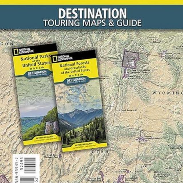 National Parks & National Forest of the US [Map Pack Bundle] (National Geographic Destination Map)