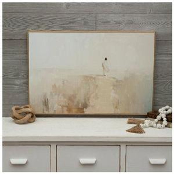 Jesus Walking On Soft Path Canvas Wall Decor | Hobby Lobby | 2564045