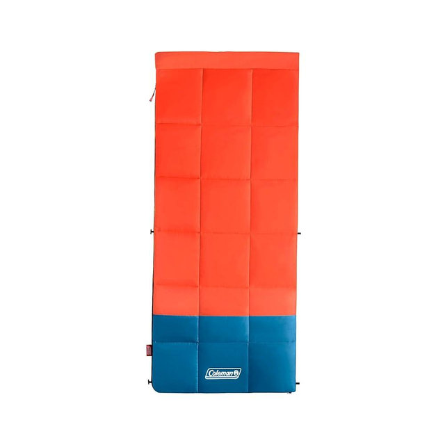 Coleman Kompact Cool-Weather Sleeping Bag, 20°F/30°F/40°F Adult Sleeping Bag with Heat Retention, Stuff Sack, & Snag-Free Zipper