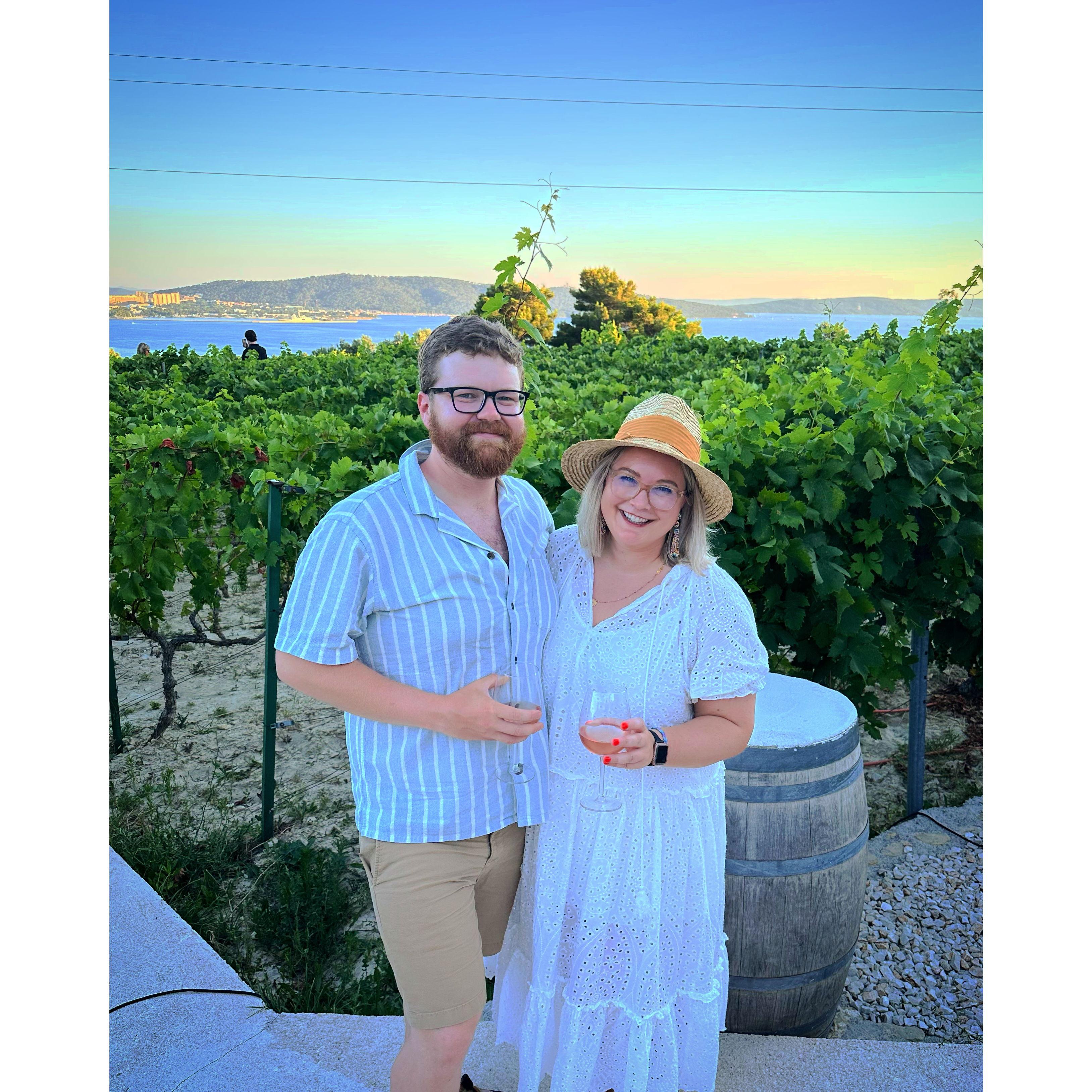 Wine tasting; Split, Croatia