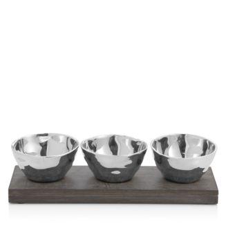 Michael Aram Ripple Effect Triple Bowl Set