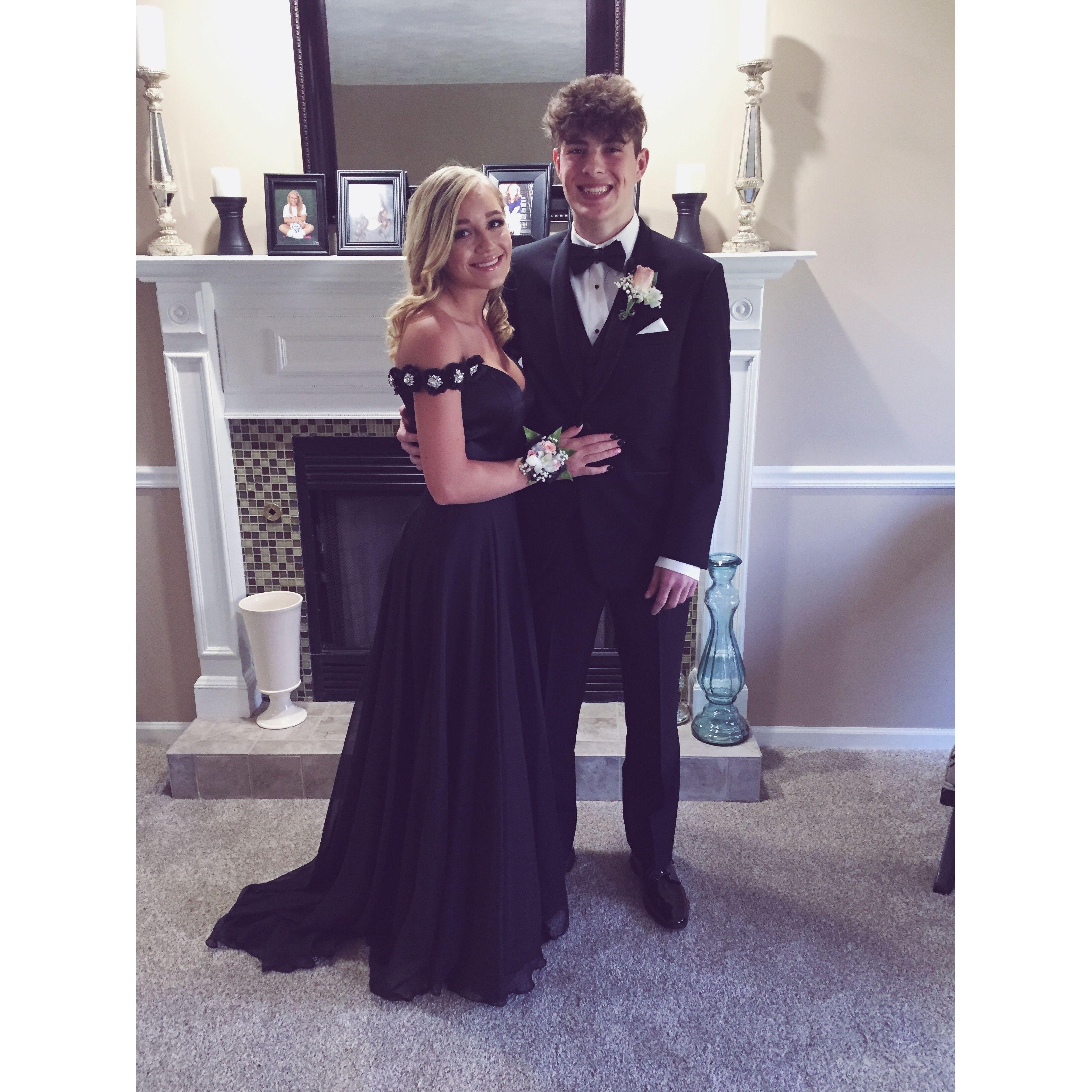 Our first prom together!