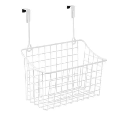 Spectrum Steel Grid Medium Over-the-Door Basket