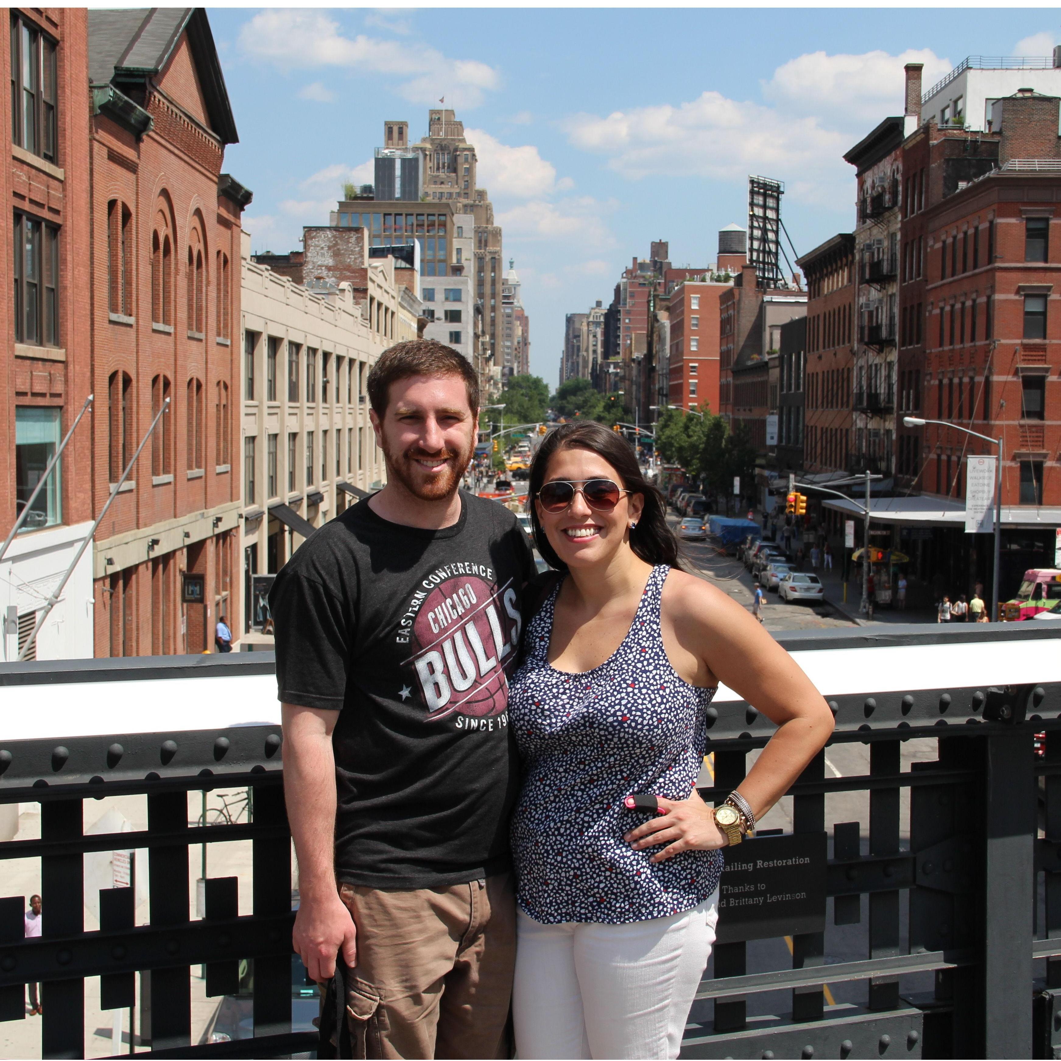 The one wandering the NYC High Line