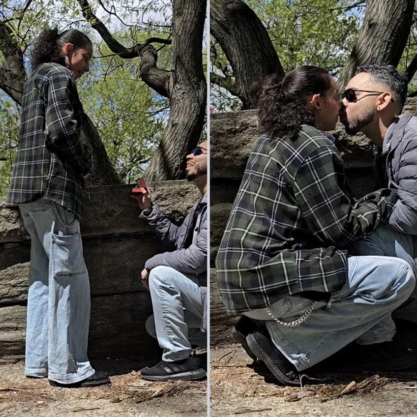 Day one of our engagement!!!