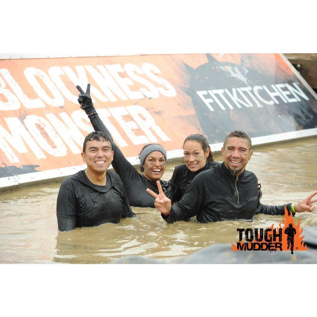 Making headway through the frozen tundra we call the Tough Mudder.