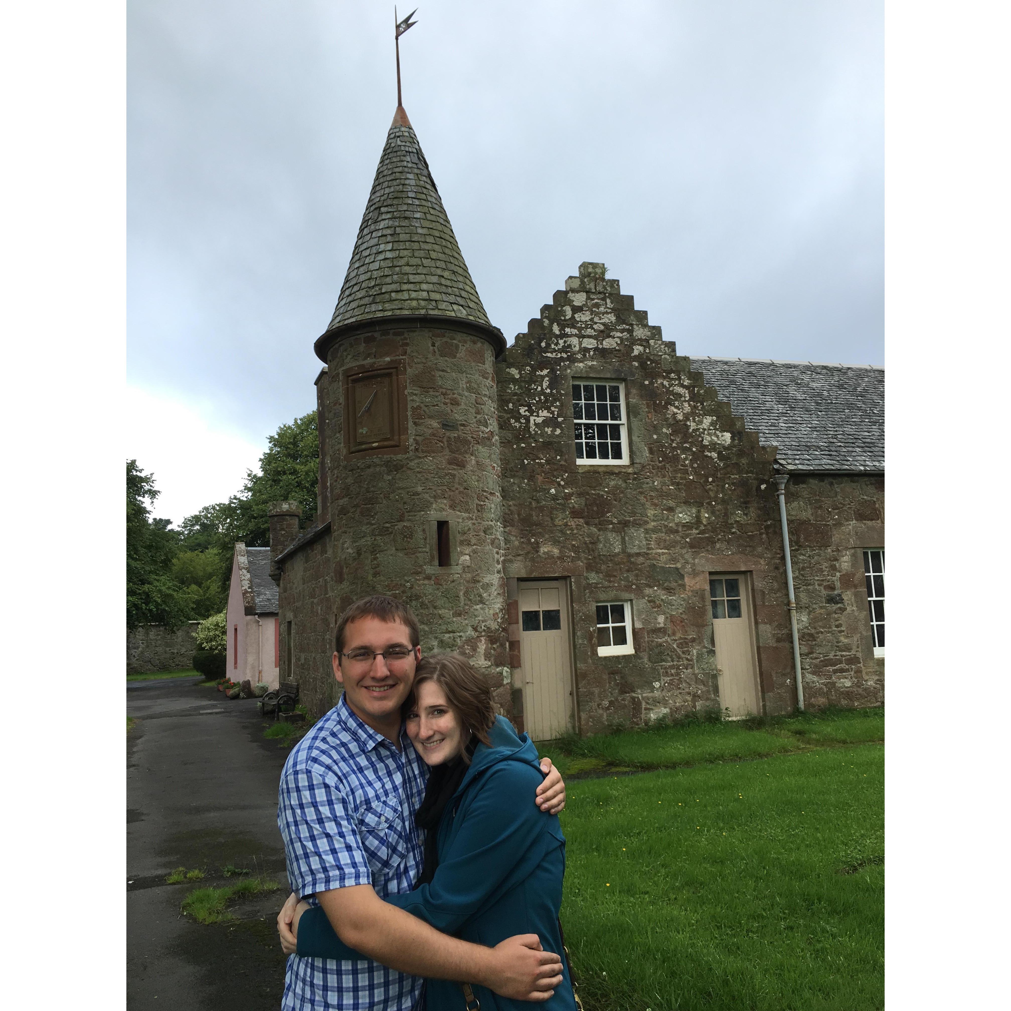 Hunterston Castle, ancestral home of the Hunter Clan - Scotland