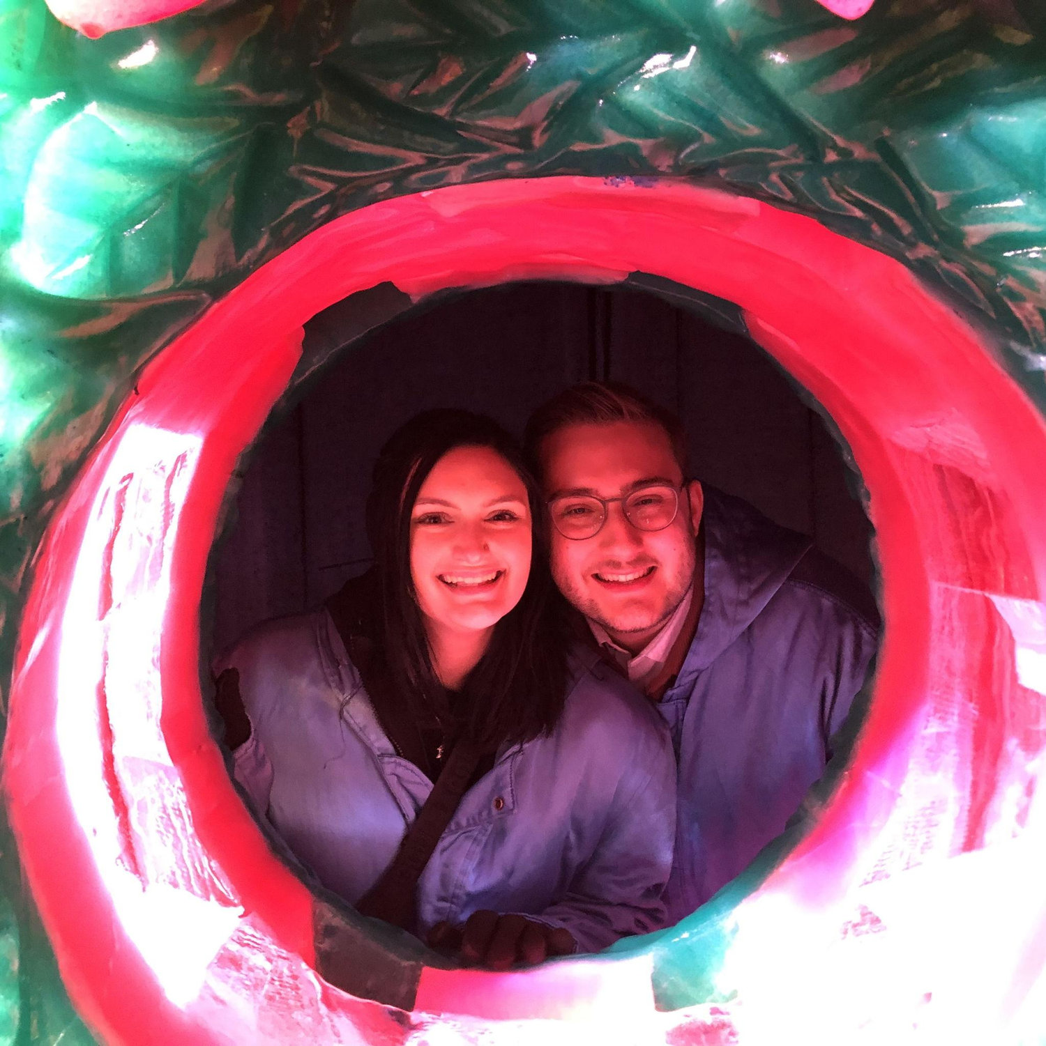 December, 2023 - First Christmas in Florida, so we had to go find some ice