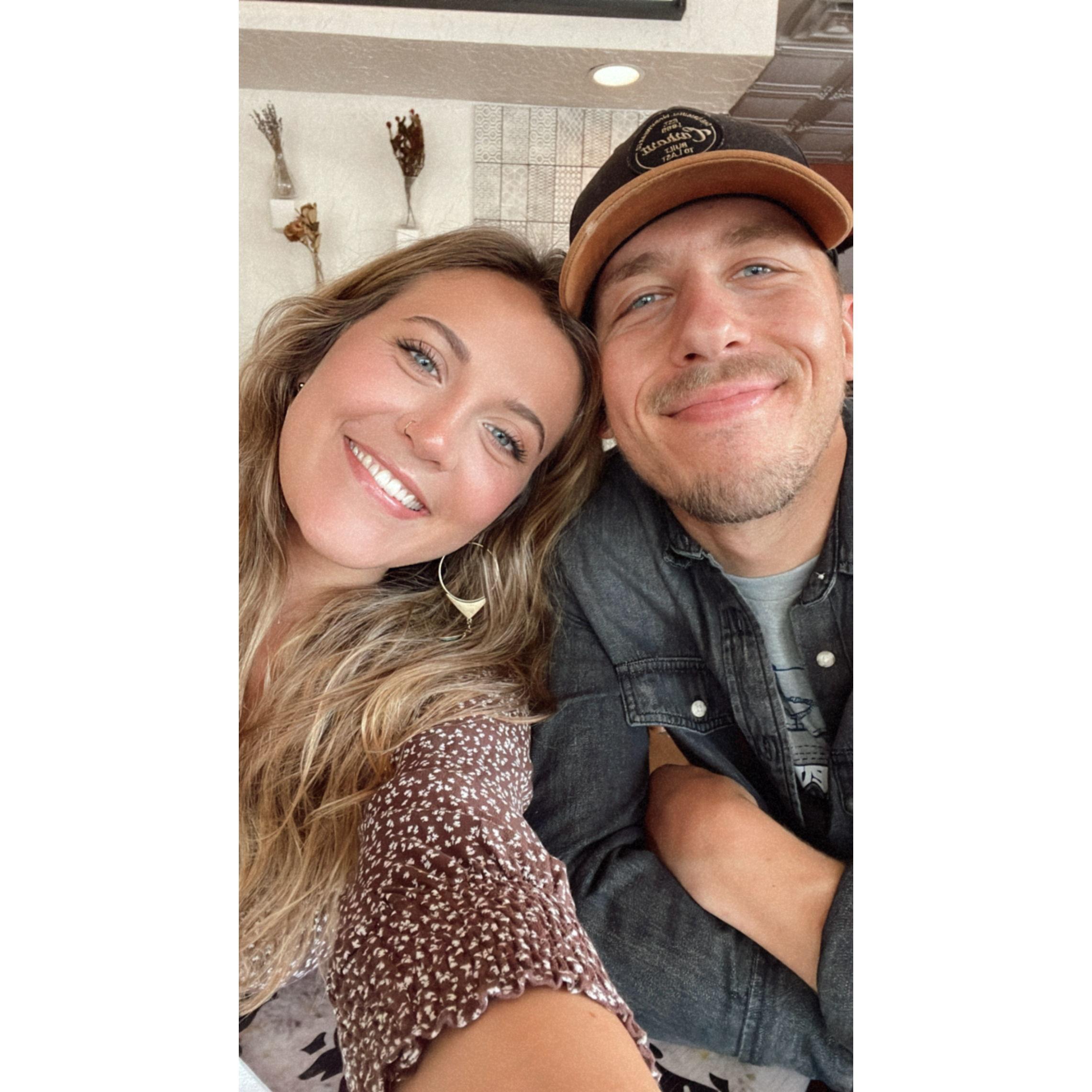 Date night at Rood Food! Best dinner we've ever had.