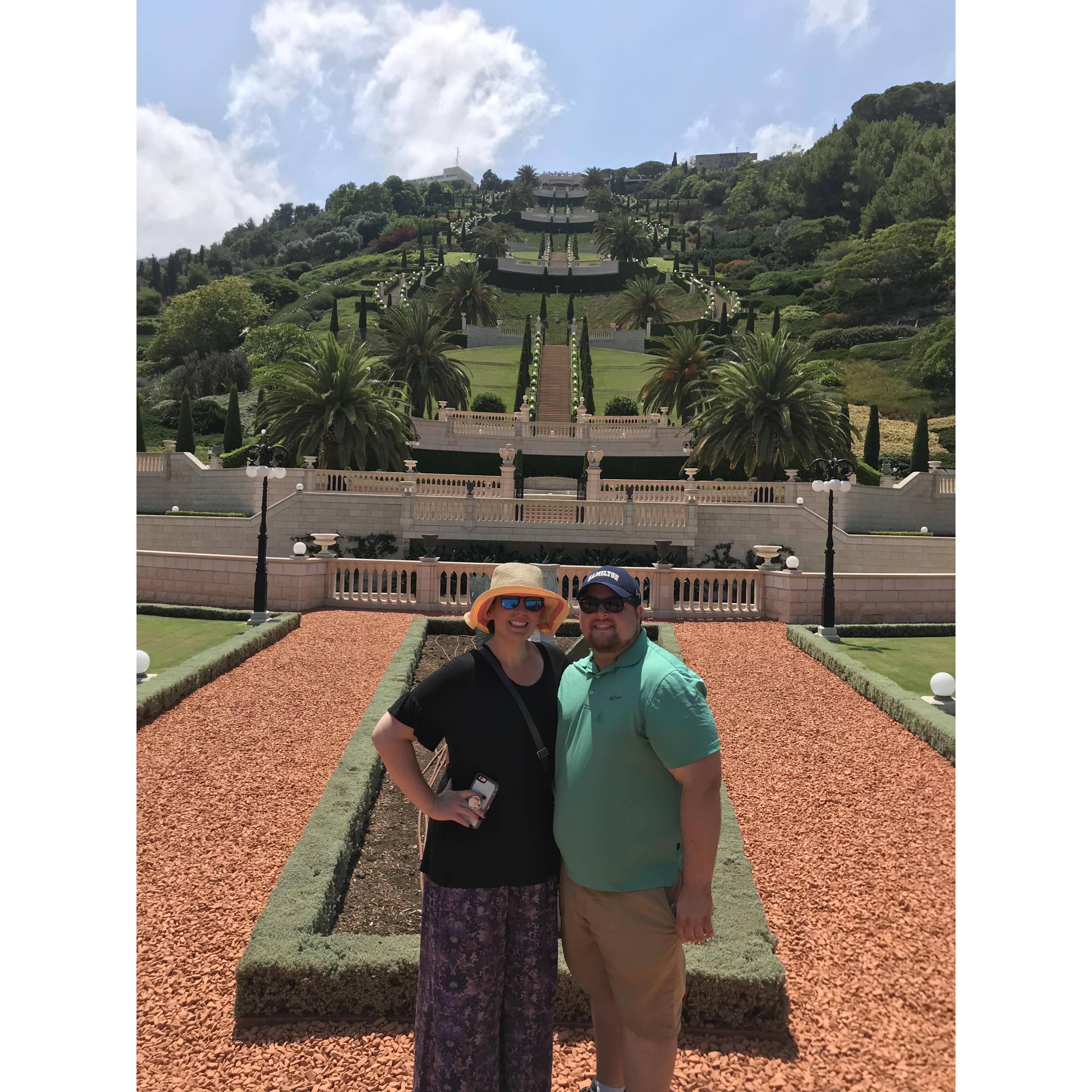 We loved the Bahai Gardens in Haifa, Israel!