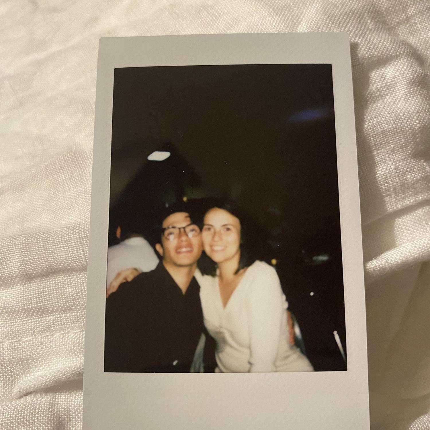 Our first photo together 🩷