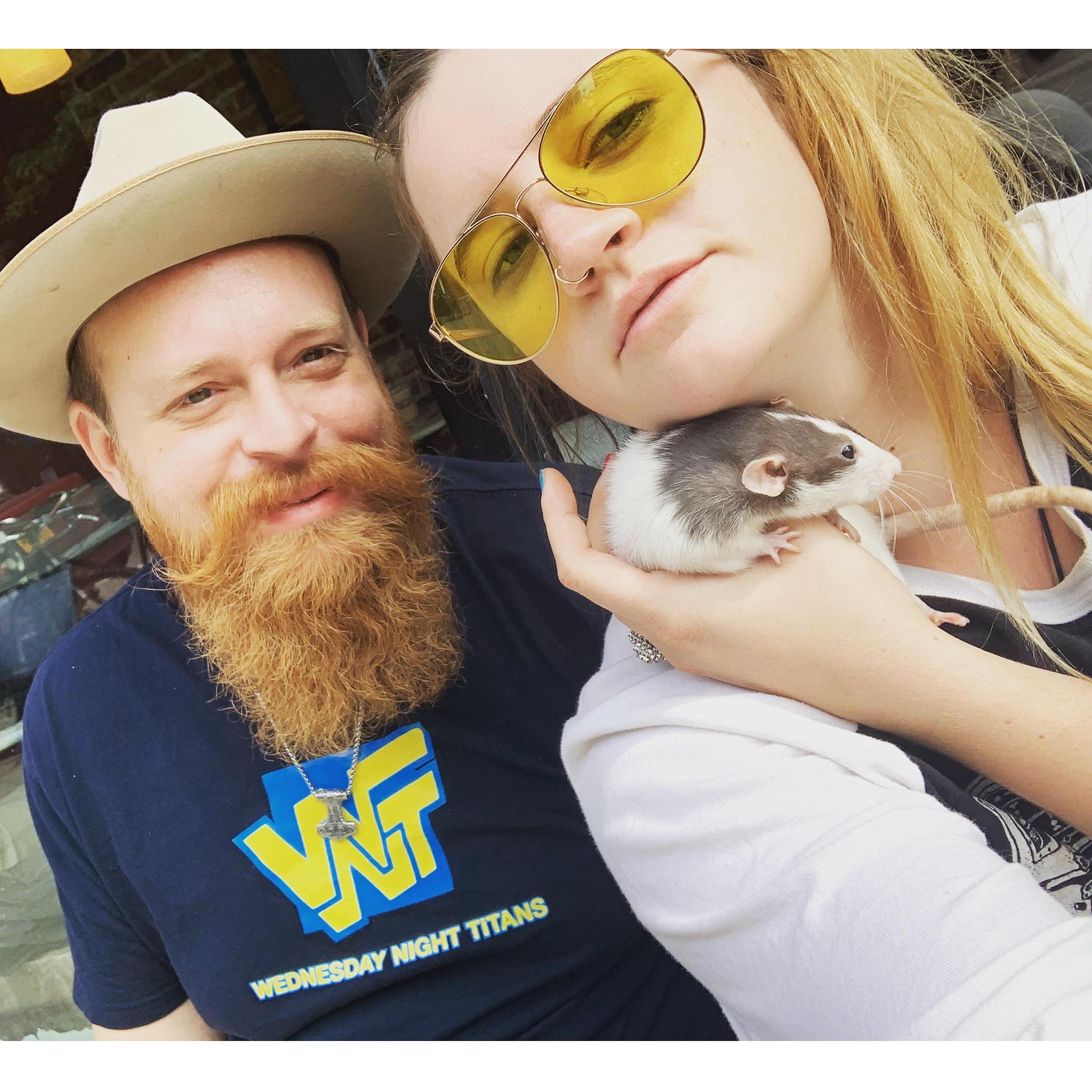 East Village Livin w Dolly Parton the Rat