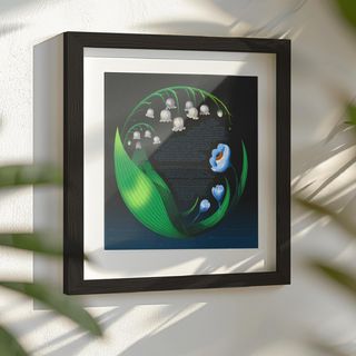 Flower Eye Ketubah