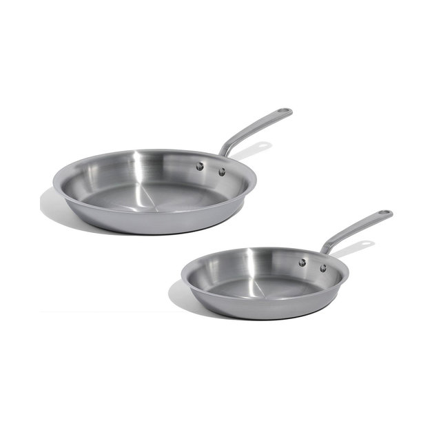 Made In Stainless Steel 10" and 12" Fry Pan Set, Exclusively at Macy's