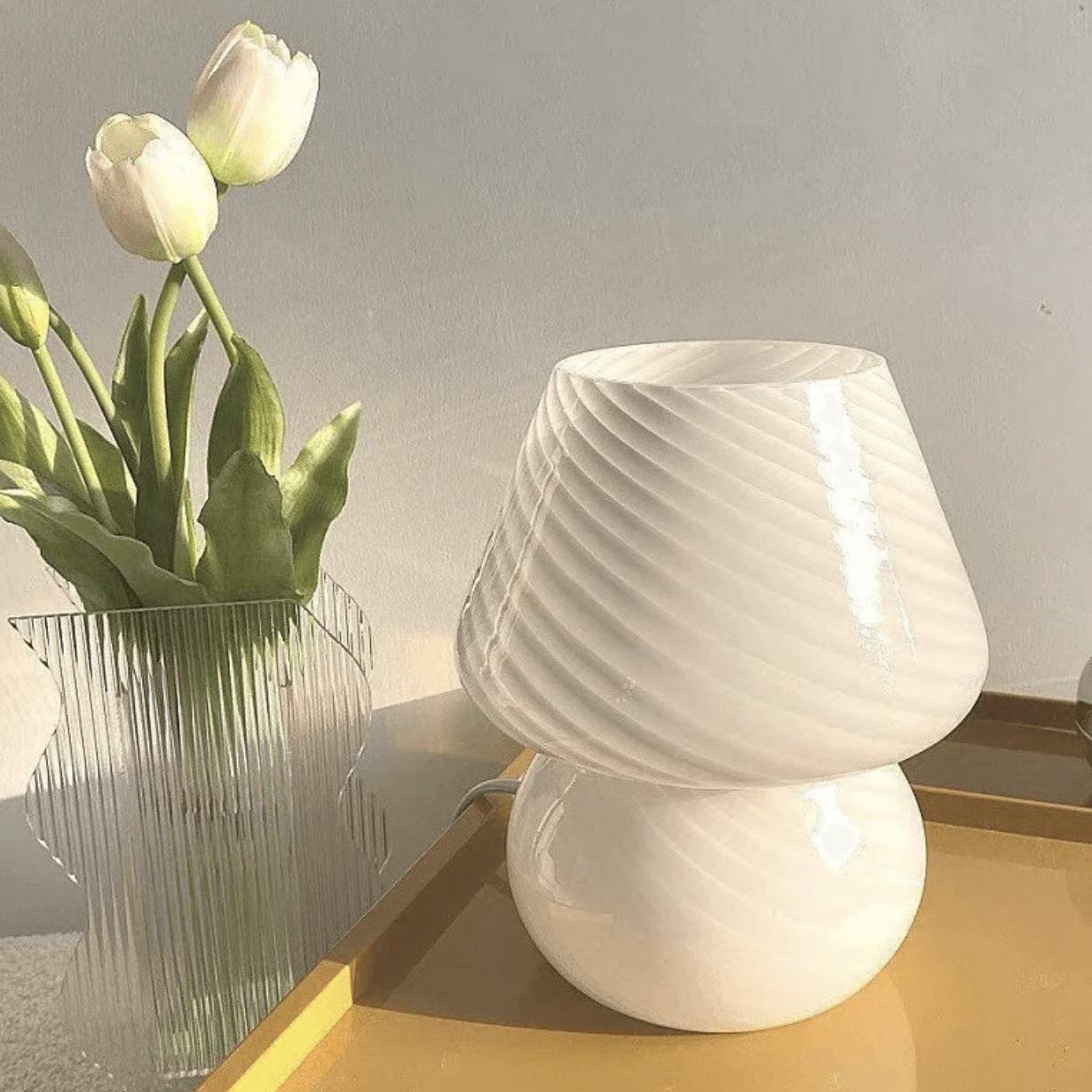 Murano Mushroom Table Lamp