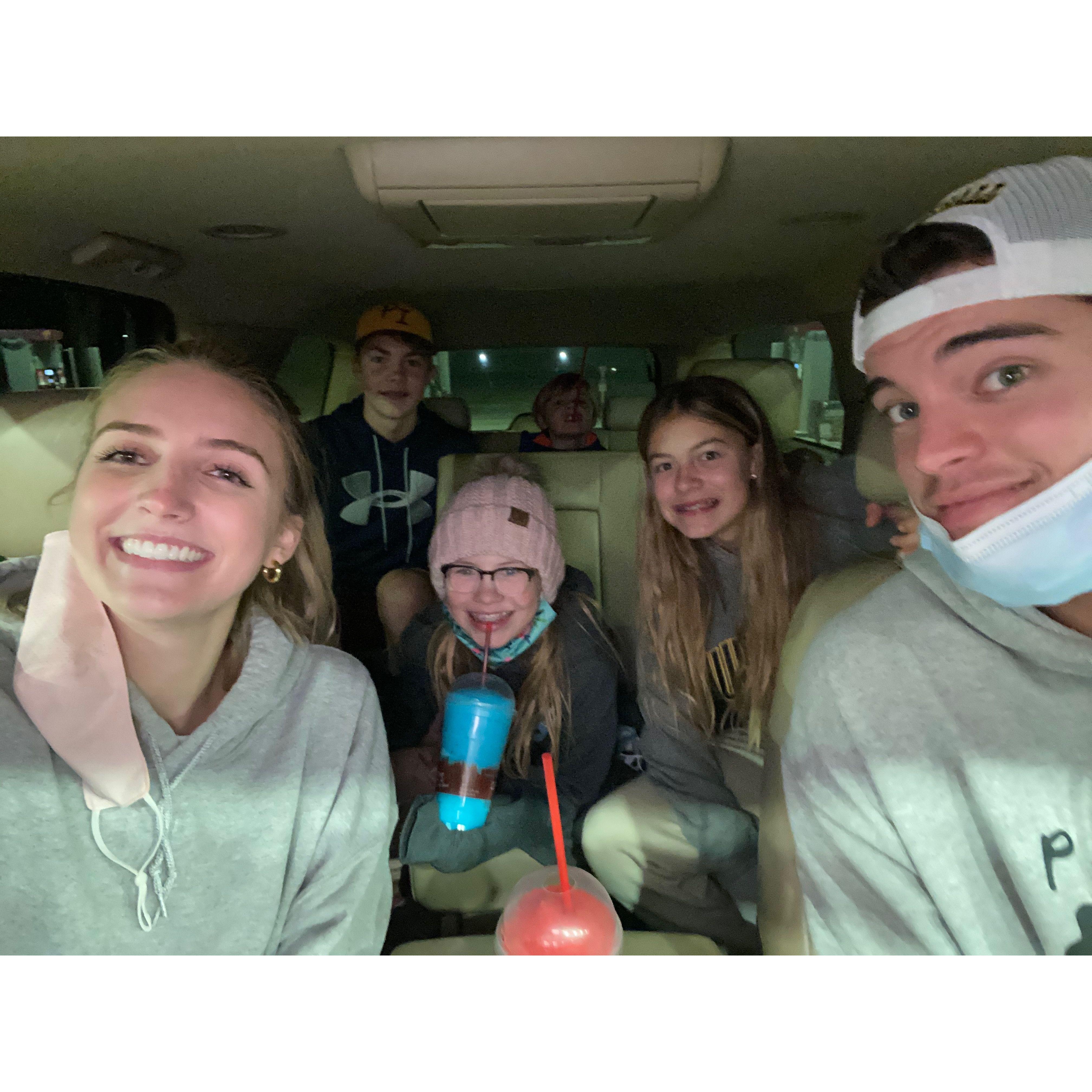12/21/2020: Traveled to Rochester, MN to visit family and have surgery on B's hand