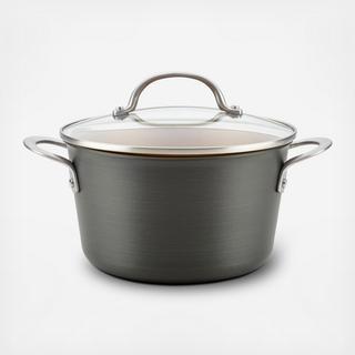 Hard Anodized Covered Saucepot