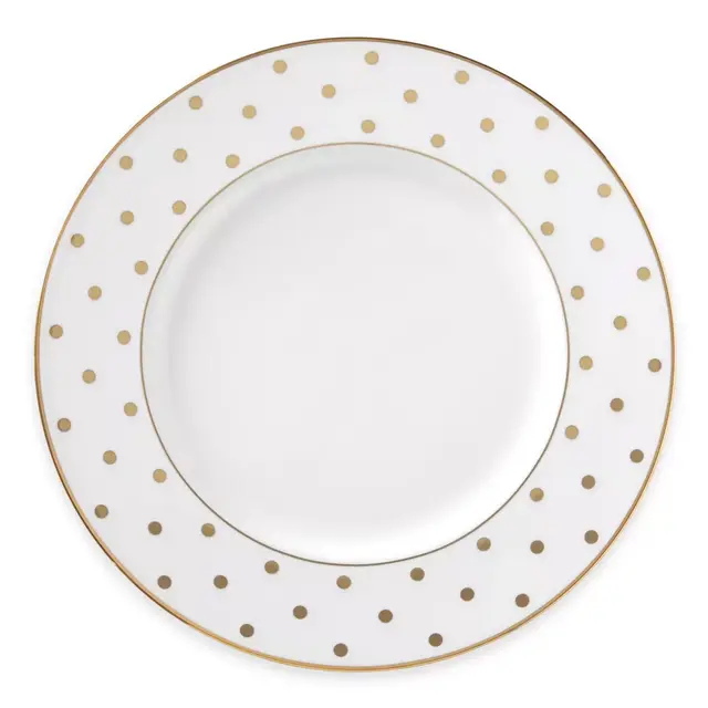 kate spade new york Larabee Road™ Gold Accent Plate