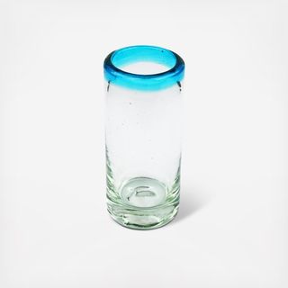 Recycled Artisan Shot Glass, Set of 4