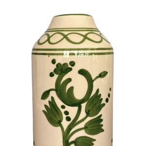 Deco Vase & Bottle in Nude & Forest Green