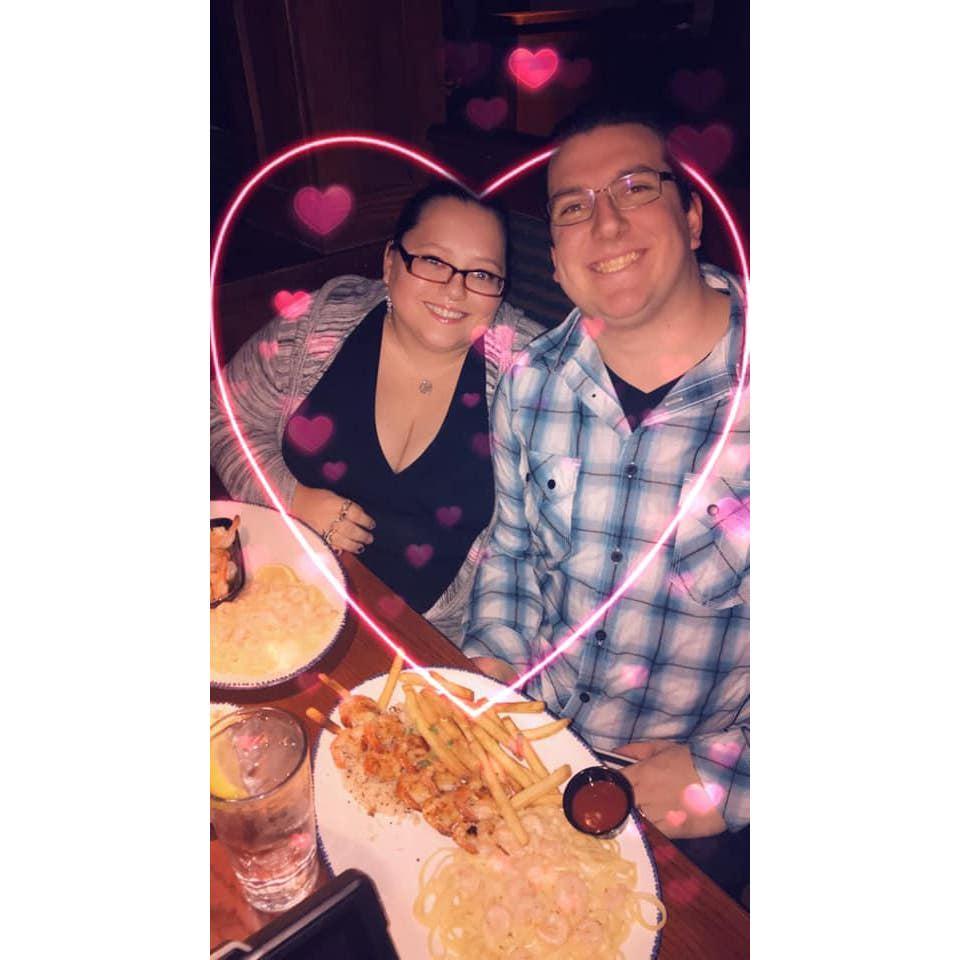 We are such a cute couple!