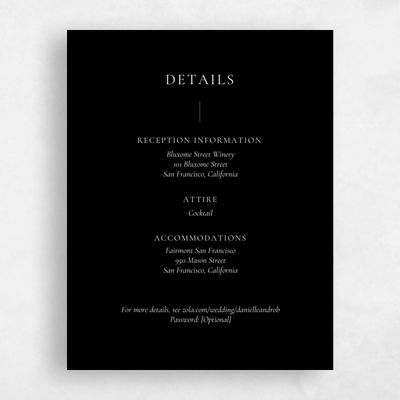 Black Wedding Enclosure - Barnell