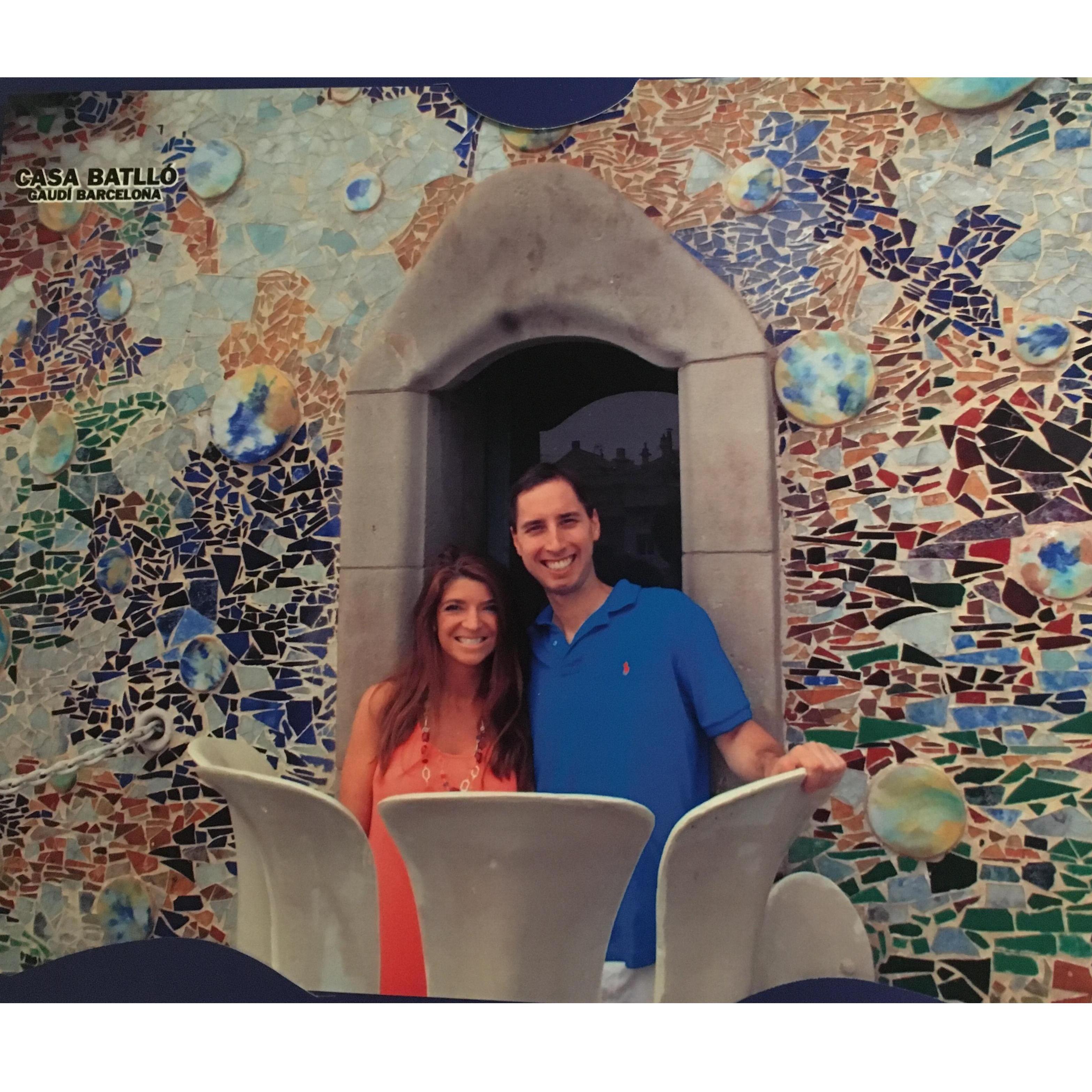 The colorful Casa Batllo