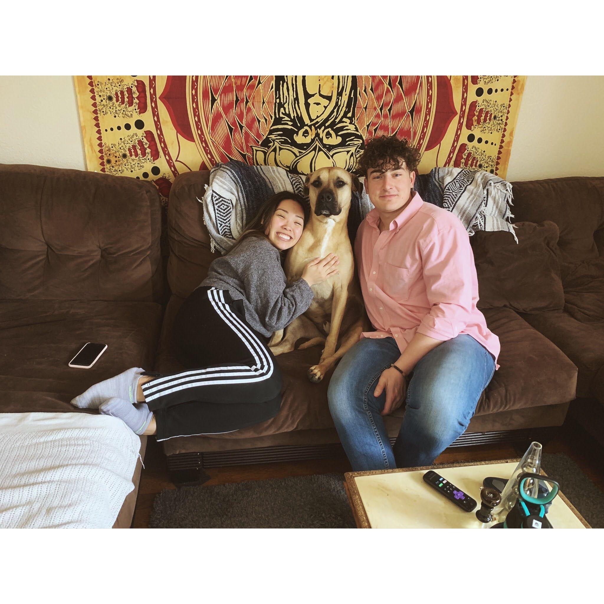 2020 visiting Jonathon in Denver.