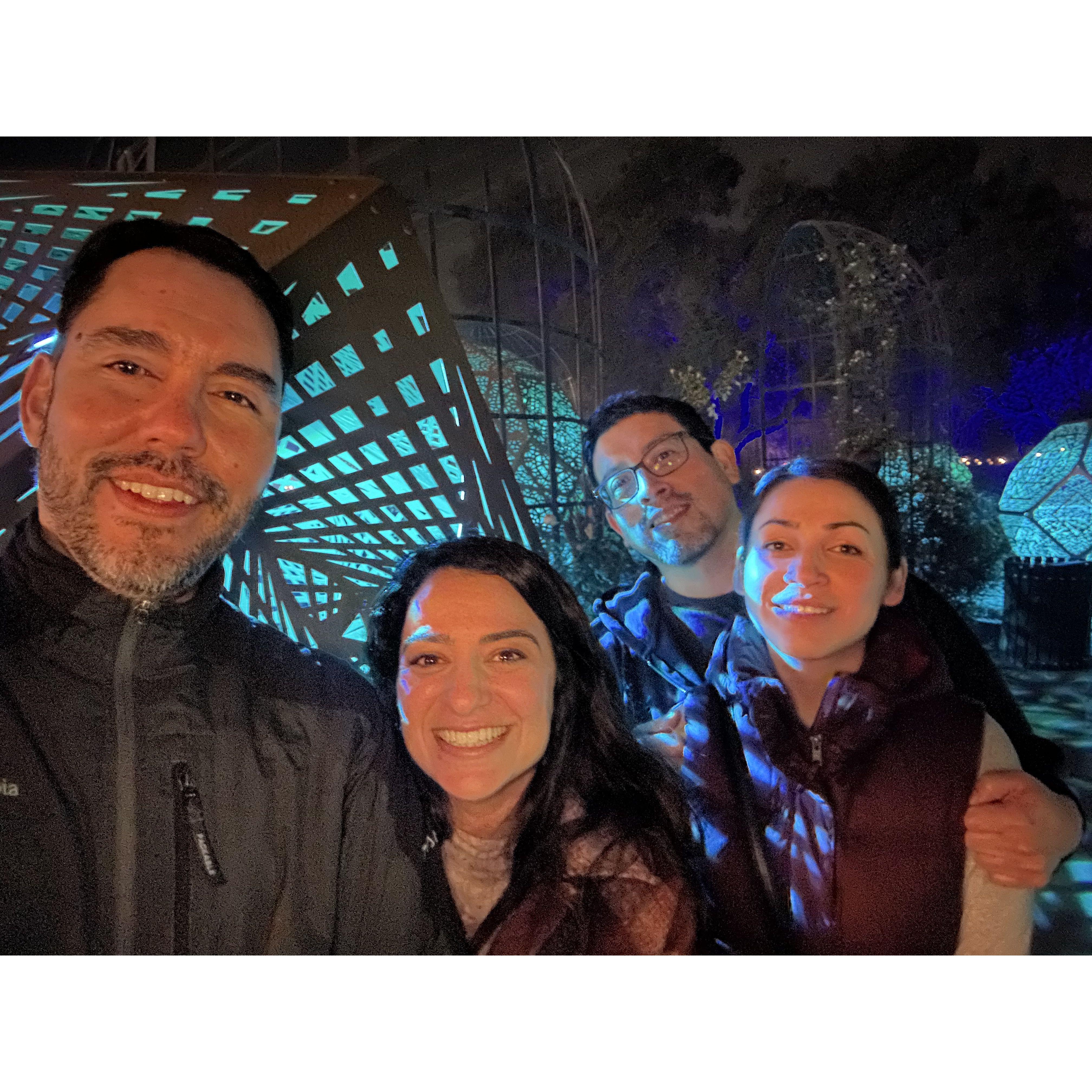 Visiting Descanso Gardens with our dear friends Jacob and Rachel- Dec 2024.