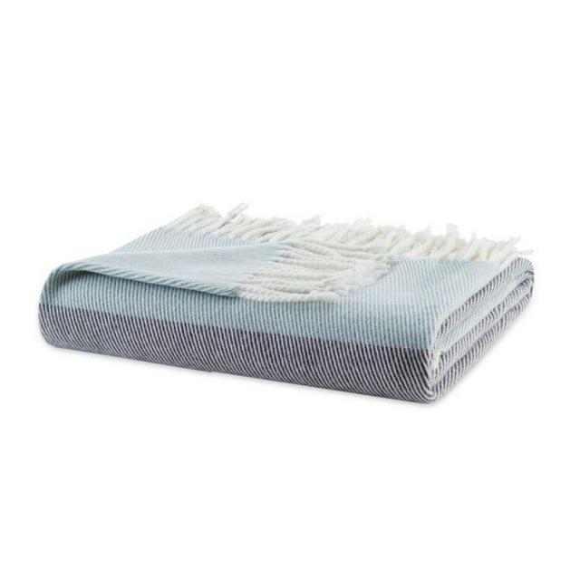 Urban Habitat Lexi Throw Blanket in Blue