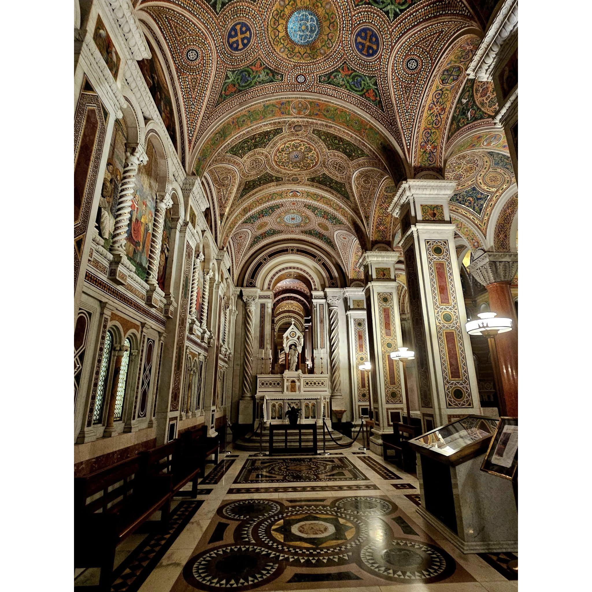 Stopped in St Louis to take a walk through the Basilica and pray a rosary. Just breathtaking!