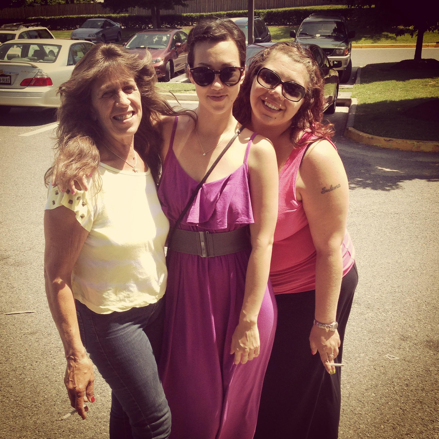 Mama Michelle, Christine, Maria.