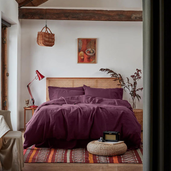 Linen Bed Sheet Set