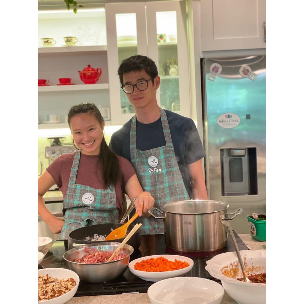 the summer Chinese cooking class where everyone thought we were in high school
