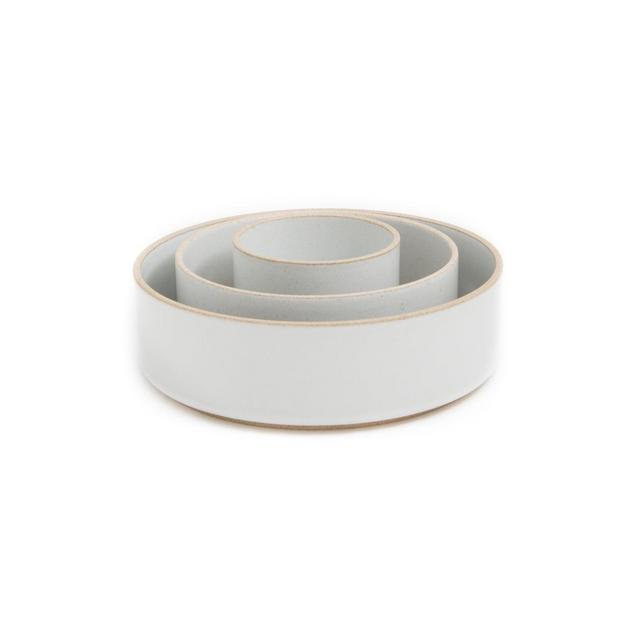 Hasami Tall Bowl, Gloss Gray - 7.25"