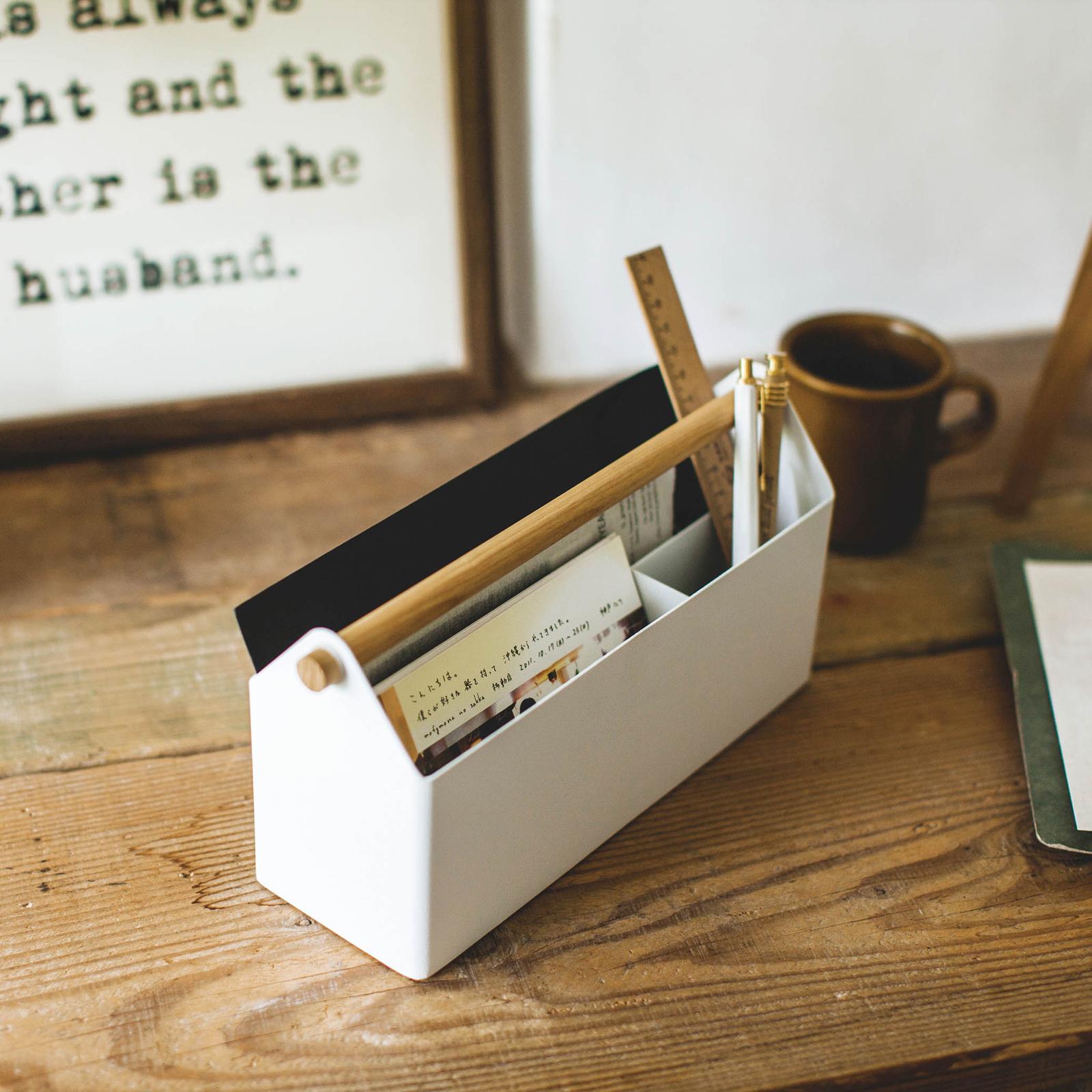 Yamazaki Home, Tosca Desk Organizer | Zola