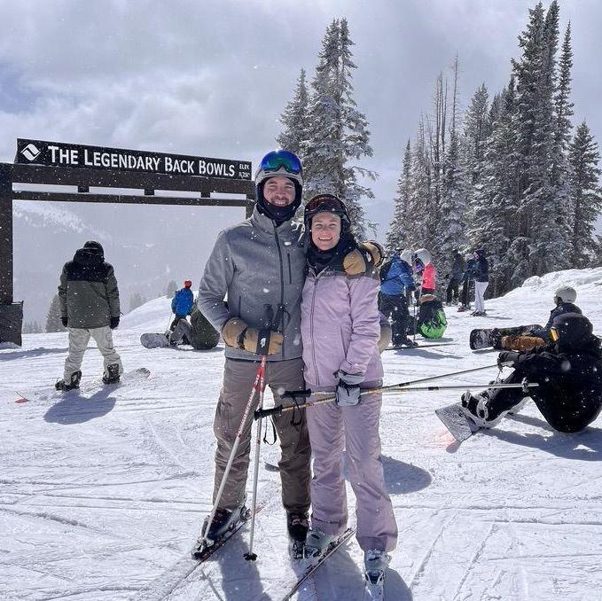 Back bowls blizzard - Vail, CO