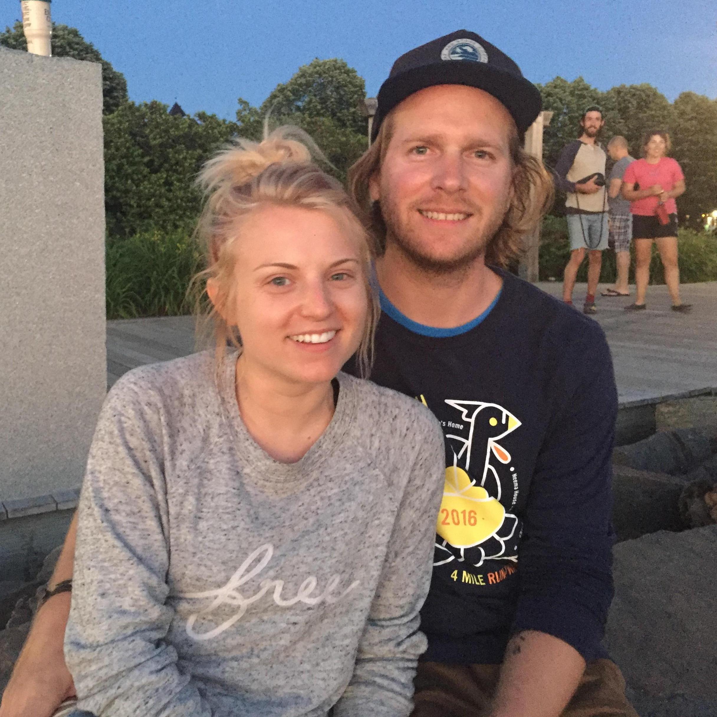 Our first trip together, we drove 17 hours to Vermont for 4th of July. A successful 34 hours in the car 5 months in meant we could tackle the world together!