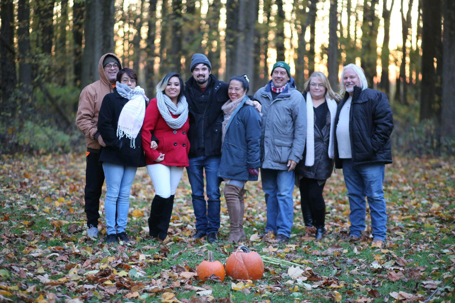 (Left to right) 
Tony and Carmen Martinez (brides parents) 
Ali and Stephen 
Carmela and Jay Jones (stepmother and bio father of the groom) 
Lori and David Roe (bio mother and stepfather of the groom)