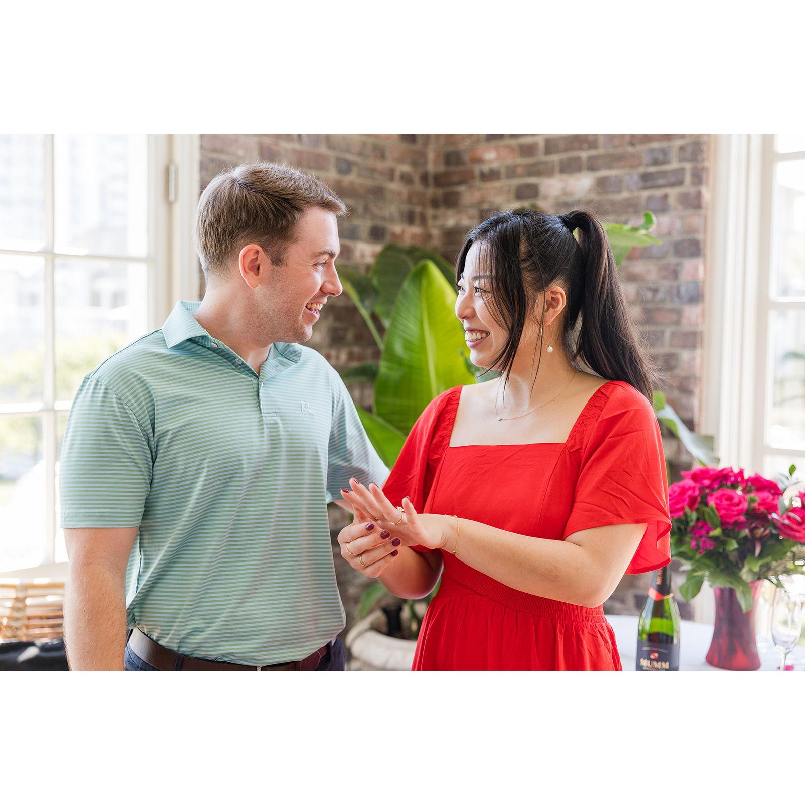 Engagement at Cavalier Resort in Virginia Beach, VA 2024