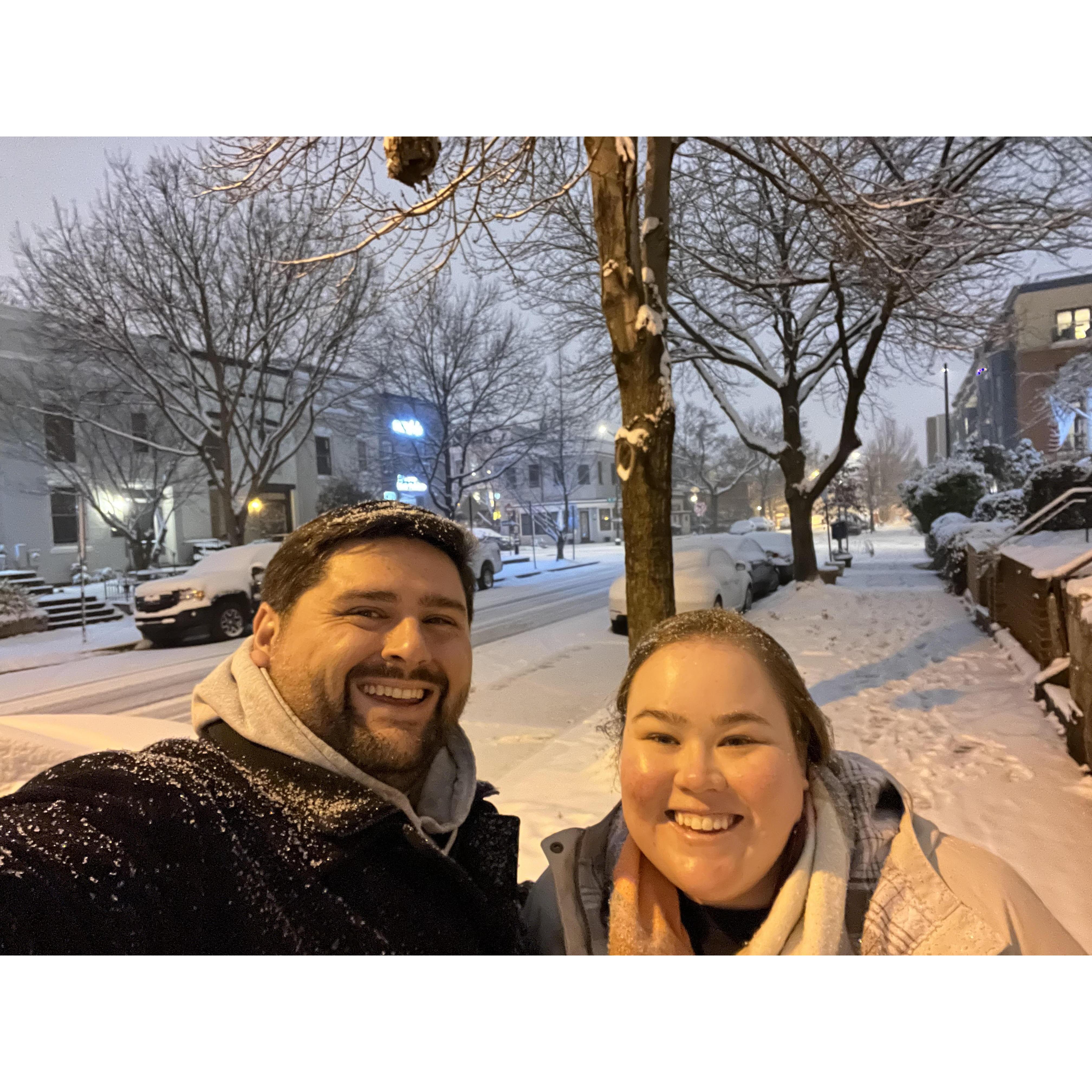 SNOW in DC