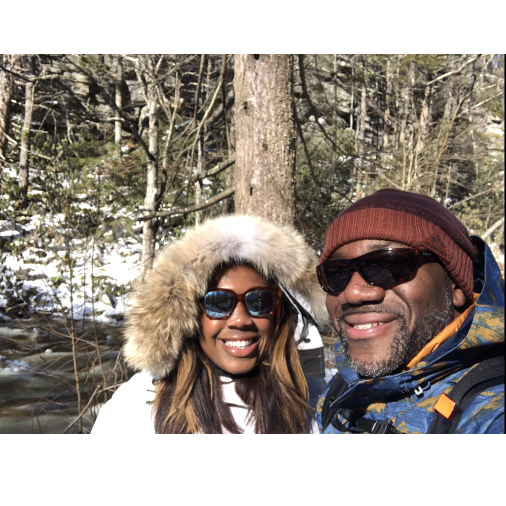 On the "proposal hike" in the Catskills. 22 degrees