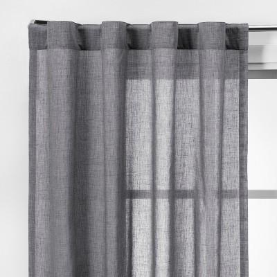2pk 42"x63" Light Filtering Window Curtain Panels Gray - Made By Design&#153;
