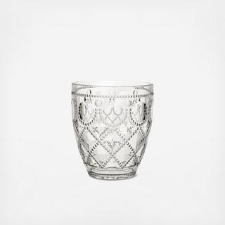 Diamante BPA Free Acrylic Water Glass, Set of 6