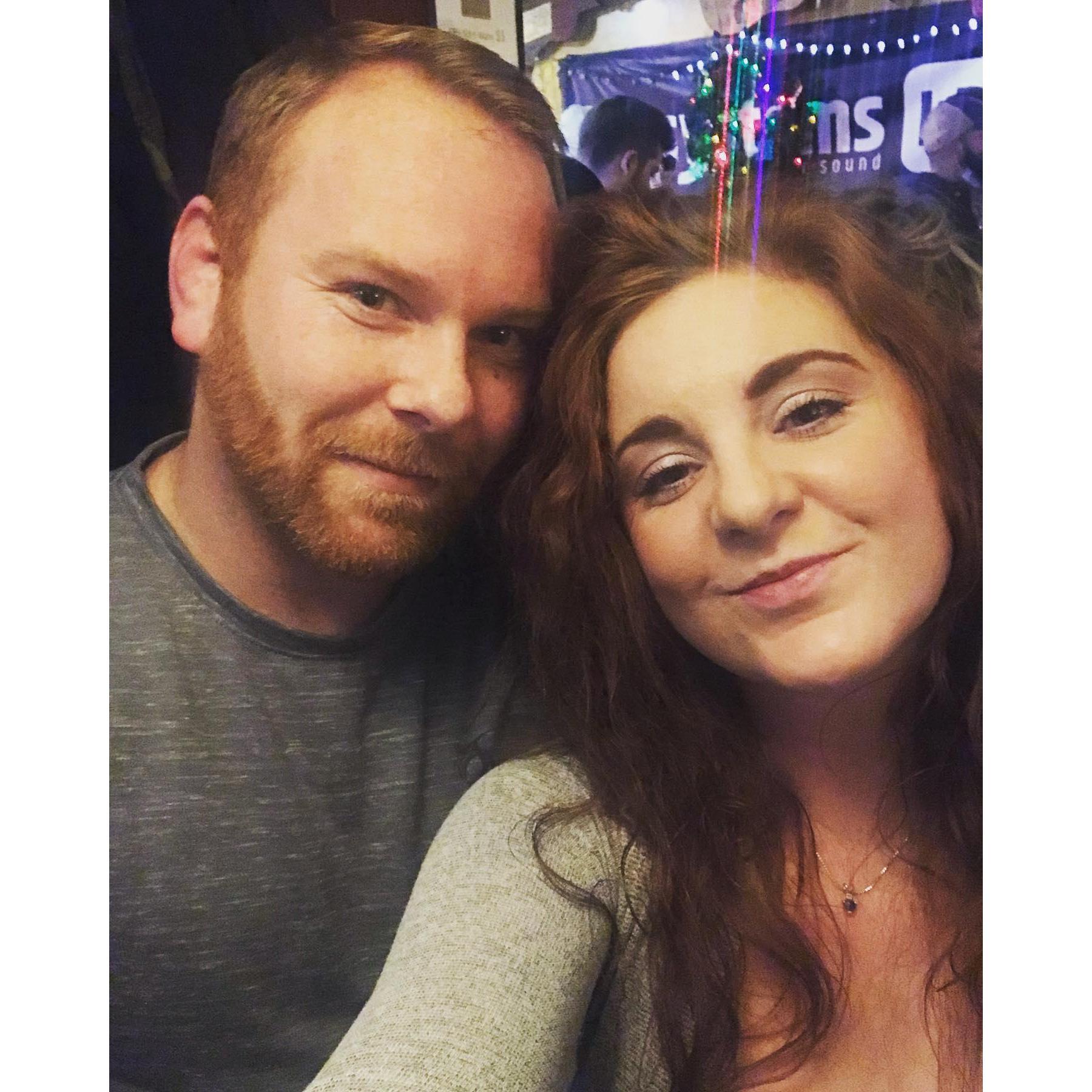 Our first Christmas season together.