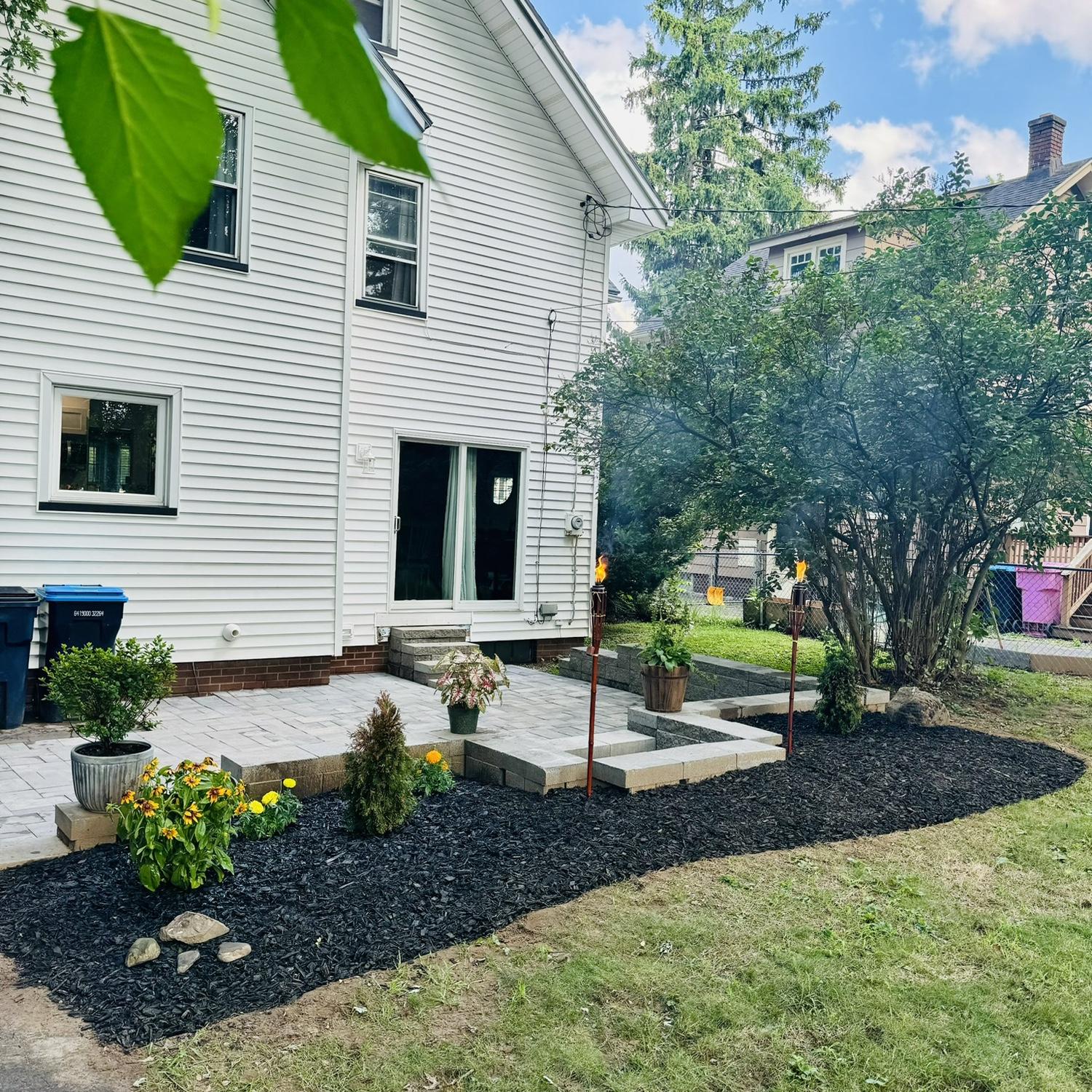 Our first big project together! Scott and his friends did an amazing job.