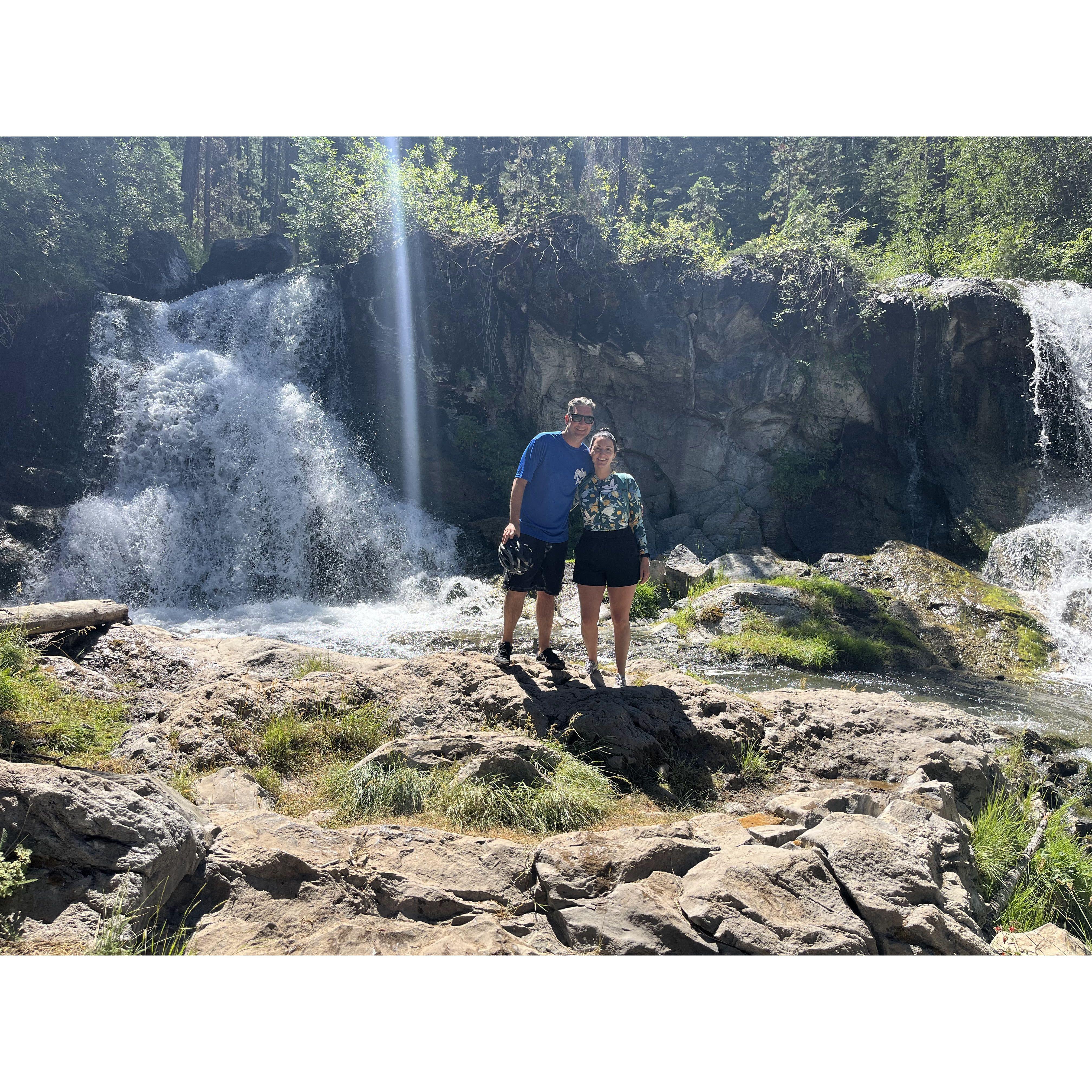 The Paulina Plunge just outside of Sunriver, OR.