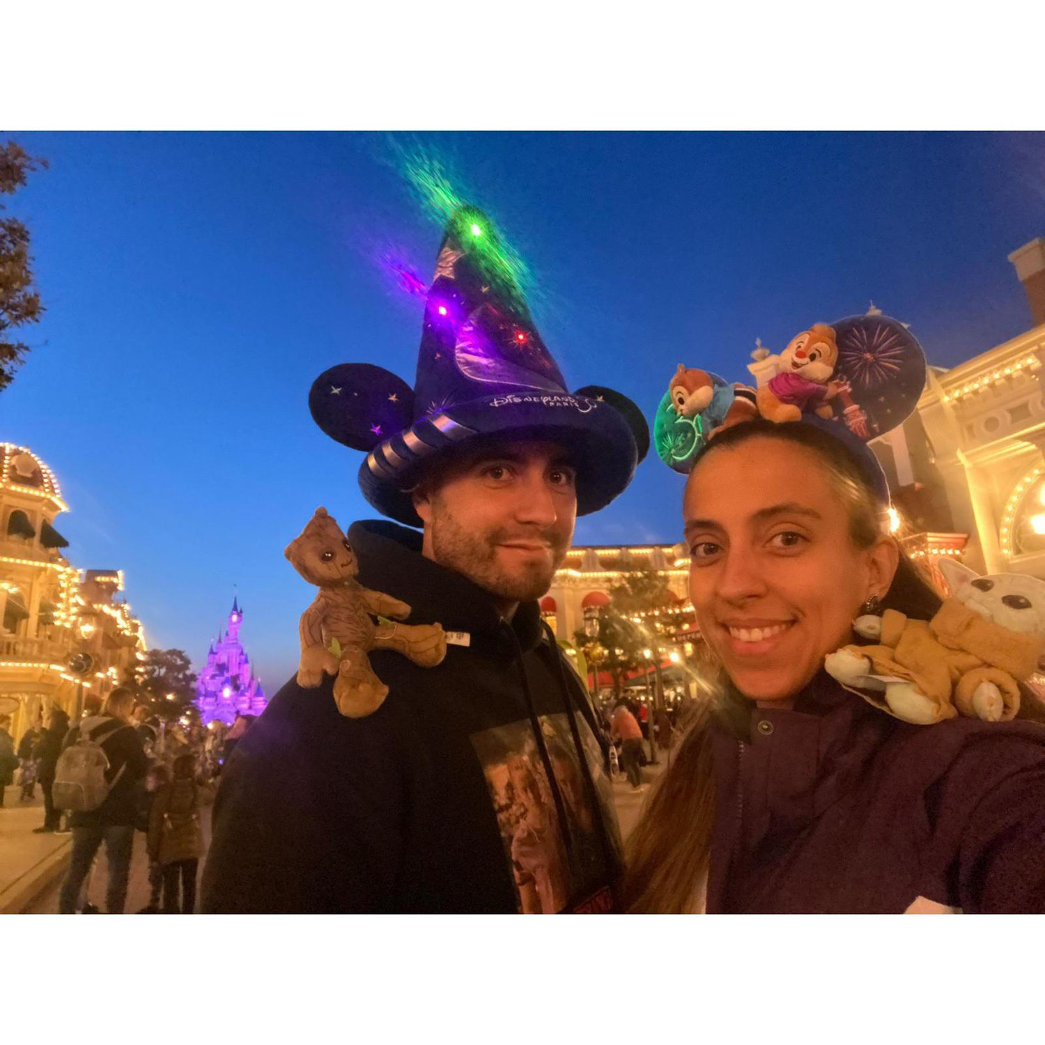 A nossa primeira vez juntos na Disneyland Paris e que serviu de inspiração para o nosso casamento